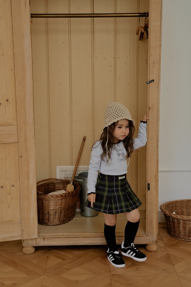 Momo Ann - Korean Children Fashion - #magicofchildhood - Check Pleats - 4