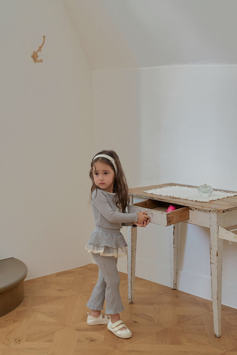 Momo Ann - Korean Children Fashion - #prettylittlegirls - Bootcut Set - 7