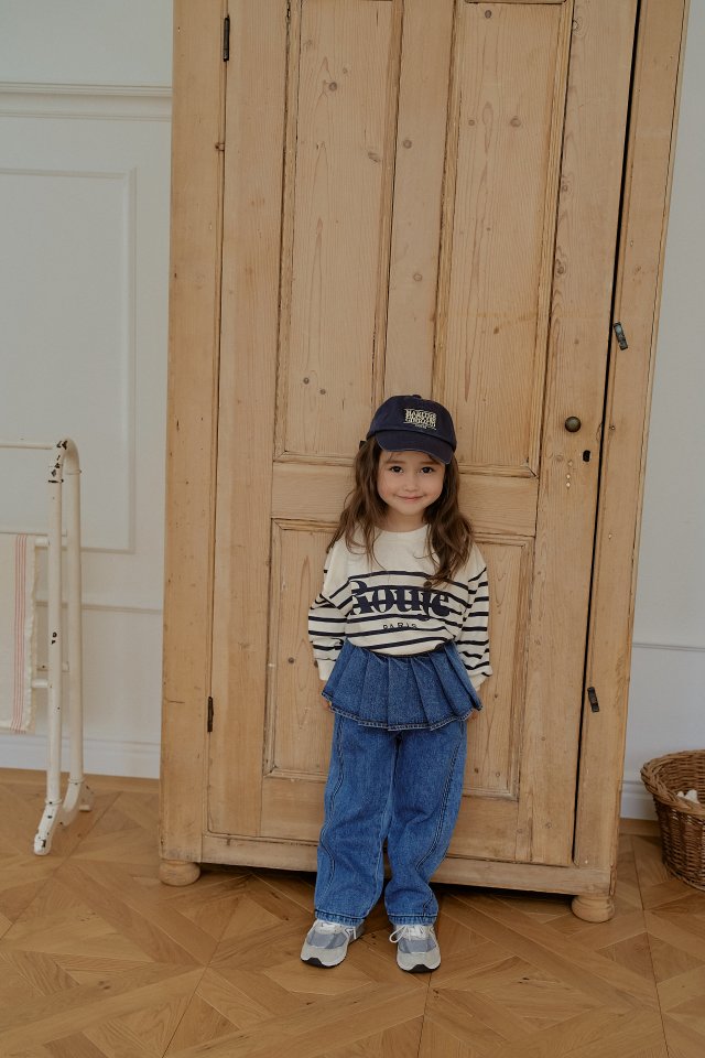 Momo Ann - Korean Children Fashion - #prettylittlegirls - Point Jeans - 9