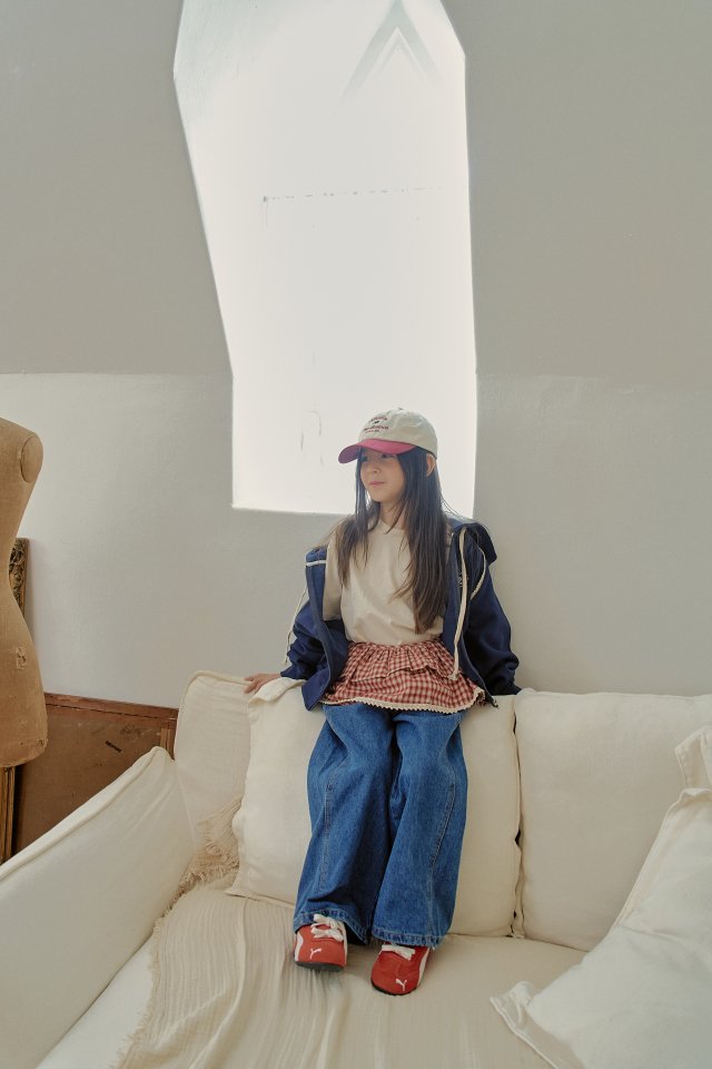 Momo Ann - Korean Children Fashion - #todddlerfashion - Pleated Jeans - 7