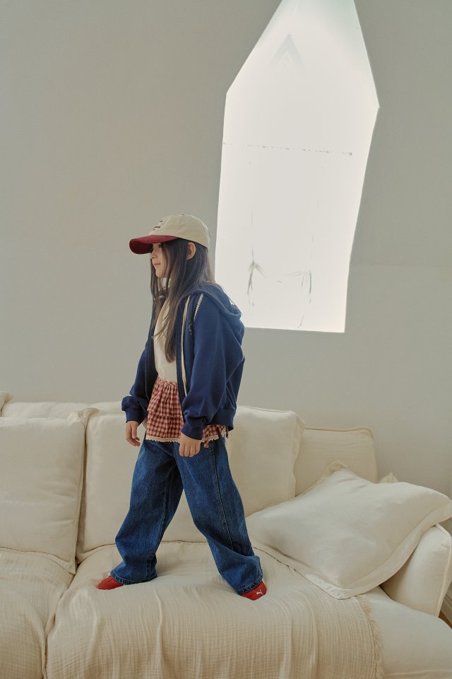 Momo Ann - Korean Children Fashion - #toddlerclothing - Pleated Jeans - 8