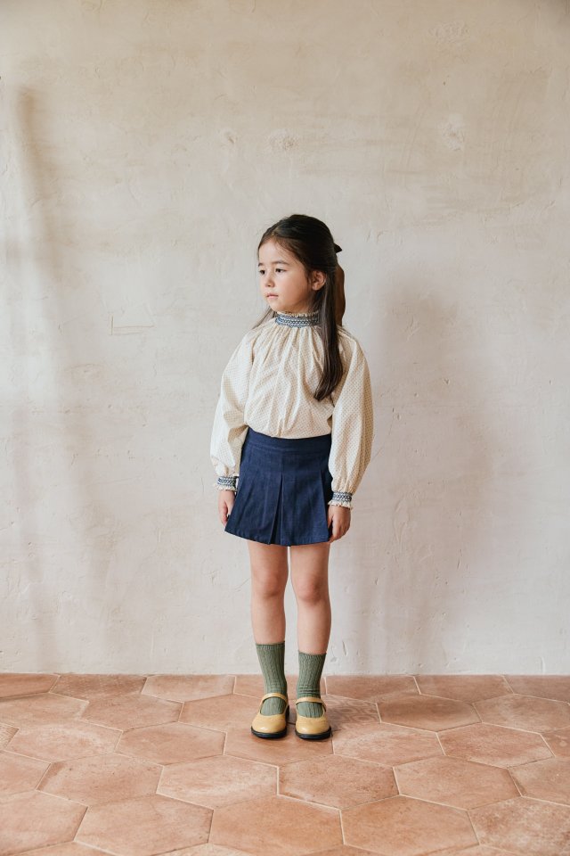 Mon Atelier - Korean Children Fashion - #Kfashion4kids - Anna Blouse - 3