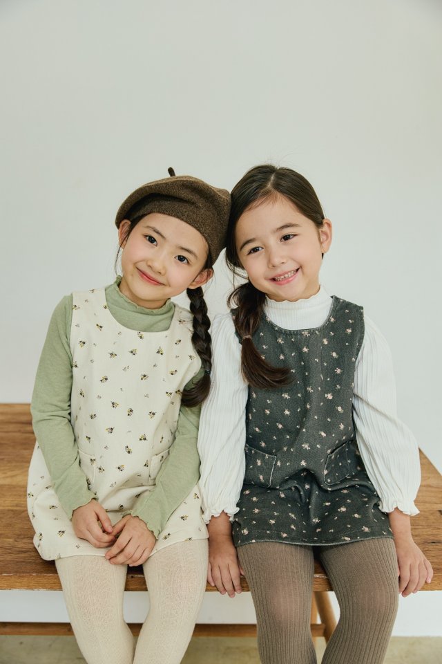 Mon Atelier - Korean Children Fashion - #Kfashion4kids - A Flower One-piece - 11