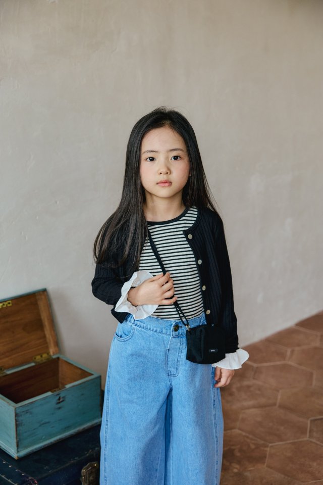 Mon Atelier - Korean Children Fashion - #Kfashion4kids - Once Striped Tee - 9