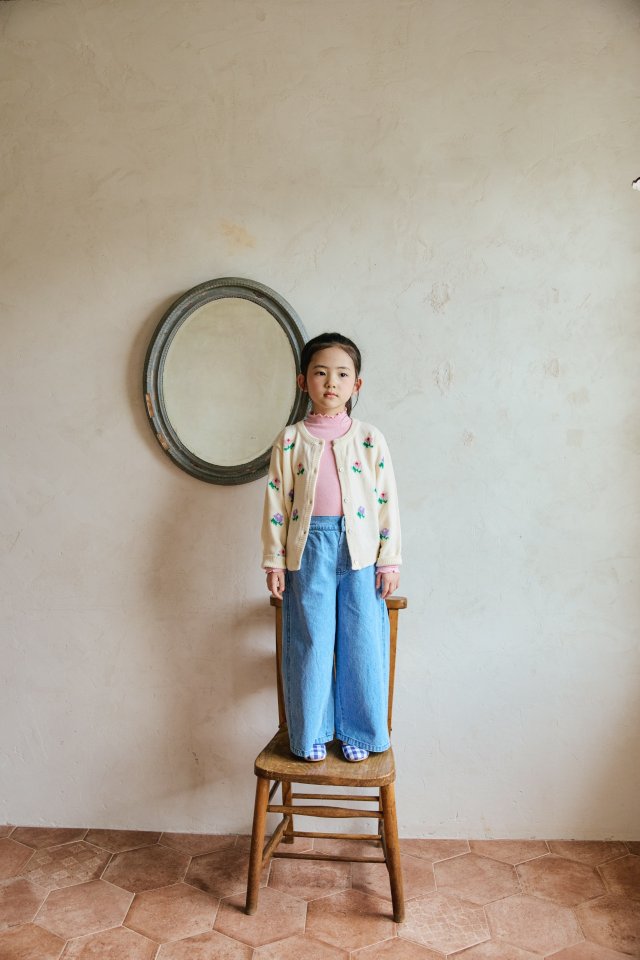 Mon Atelier - Korean Children Fashion - #childofig - Beauté Cardigan - 3