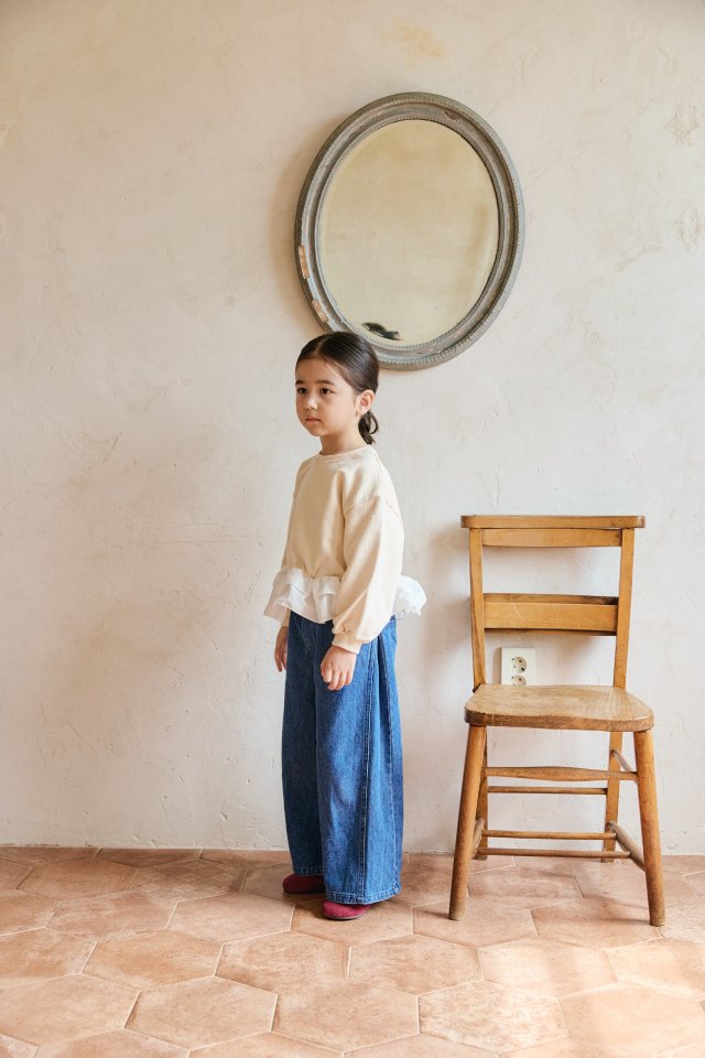 Mon Atelier - Korean Children Fashion - #childrensboutique - Frill Sweatshirt - 8