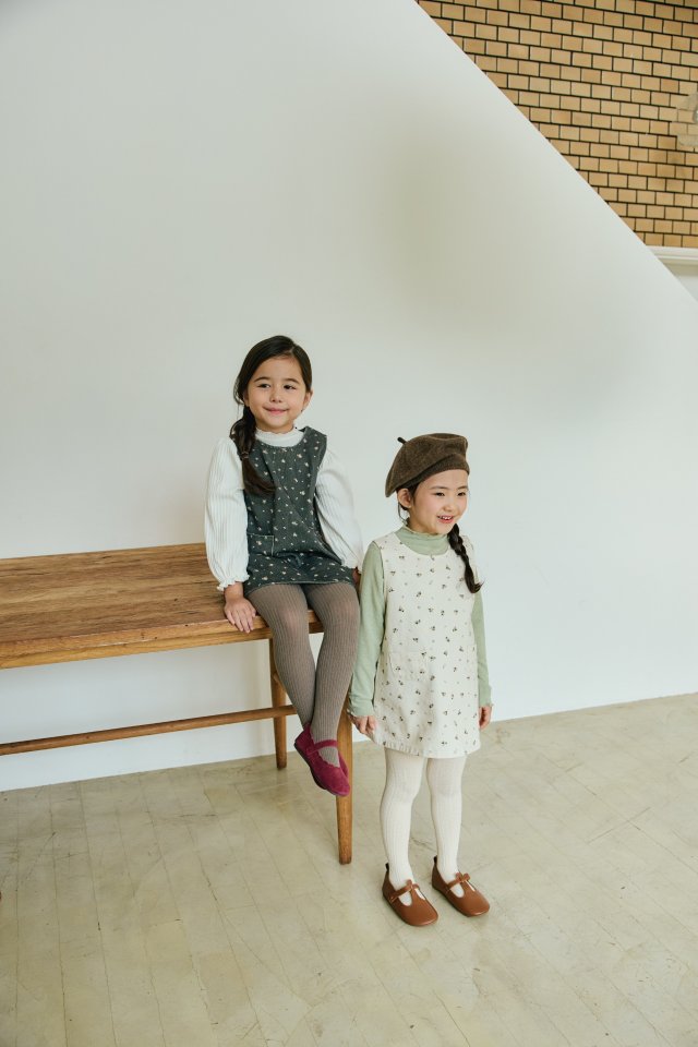 Mon Atelier - Korean Children Fashion - #childofig - A Flower One-piece - 4