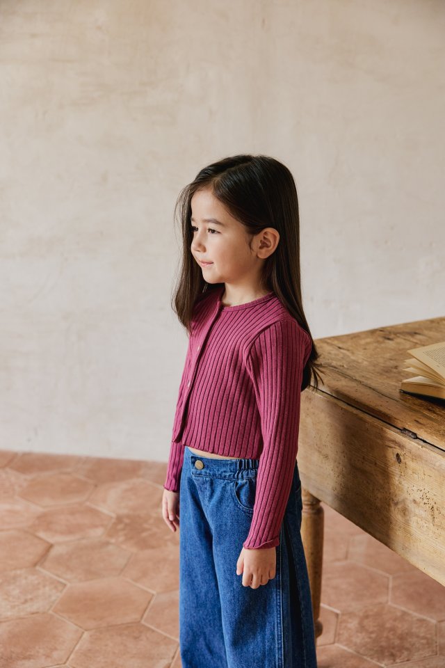 Mon Atelier - Korean Children Fashion - #childrensboutique - Crop Cardigan - 11
