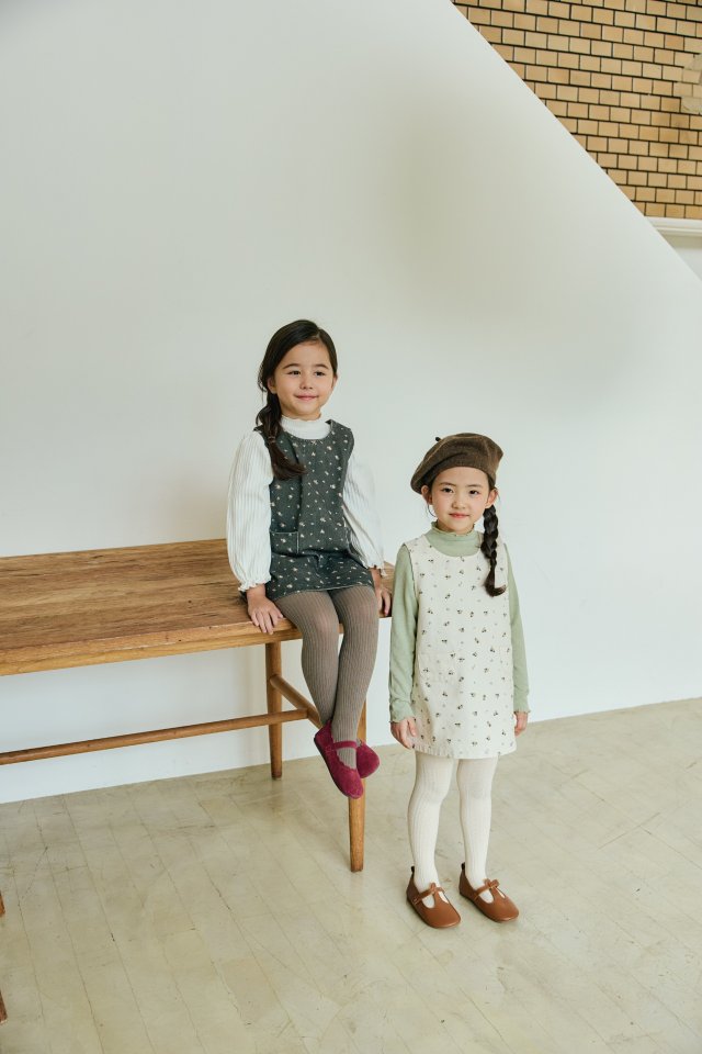 Mon Atelier - Korean Children Fashion - #designkidswear - A Flower One-piece - 5
