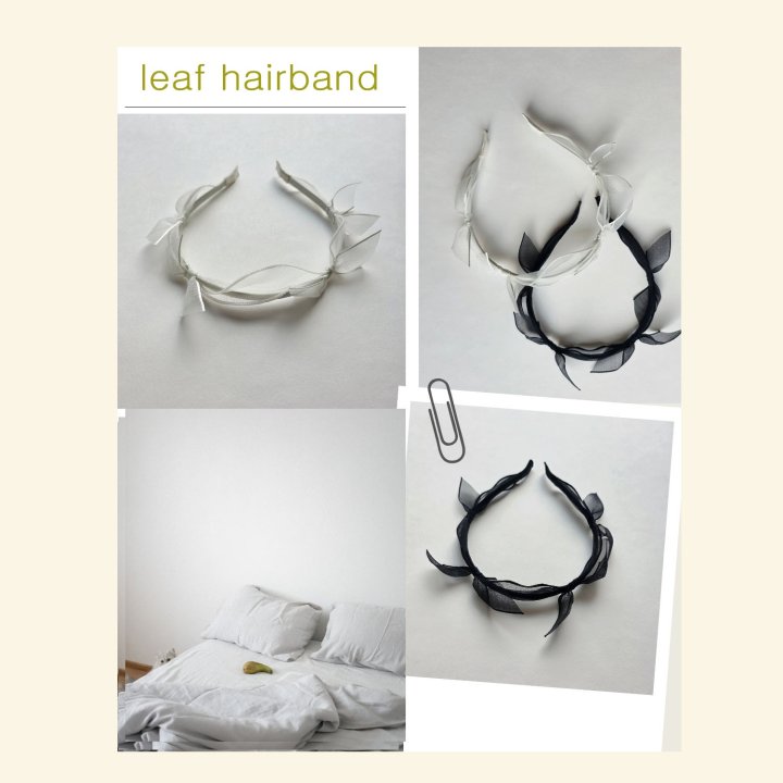 Mon Atelier - Korean Children Fashion - #designkidswear - Leaf Hairband
