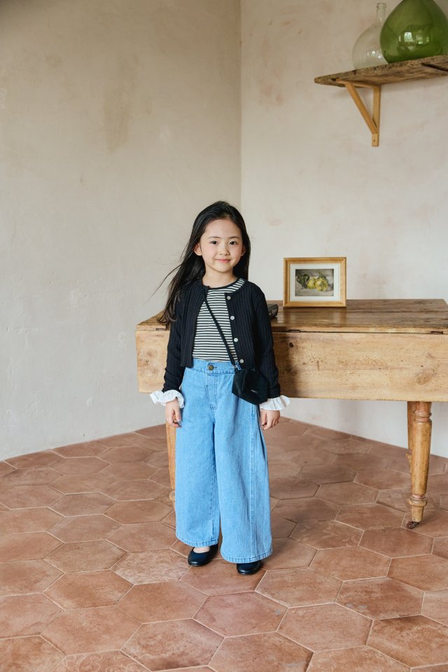 Mon Atelier - Korean Children Fashion - #designkidswear - Crop Cardigan - 12