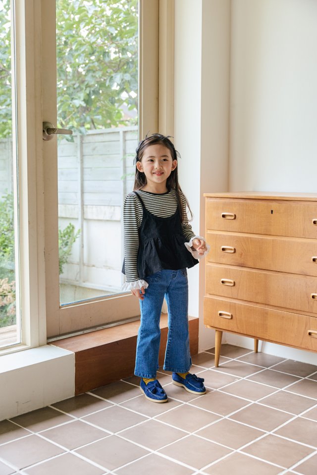 Mon Atelier - Korean Children Fashion - #discoveringself - Initial Bootcut Pants - 7