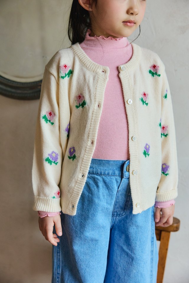 Mon Atelier - Korean Children Fashion - #discoveringself - Beauté Cardigan - 6