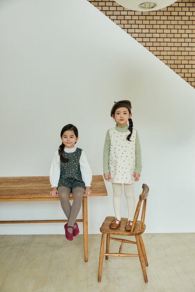 Mon Atelier - Korean Children Fashion - #fashionkids - A Flower One-piece - 7