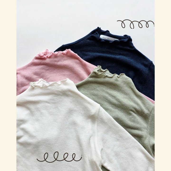 Mon Atelier - Korean Children Fashion - #fashionkids - Warm Tee