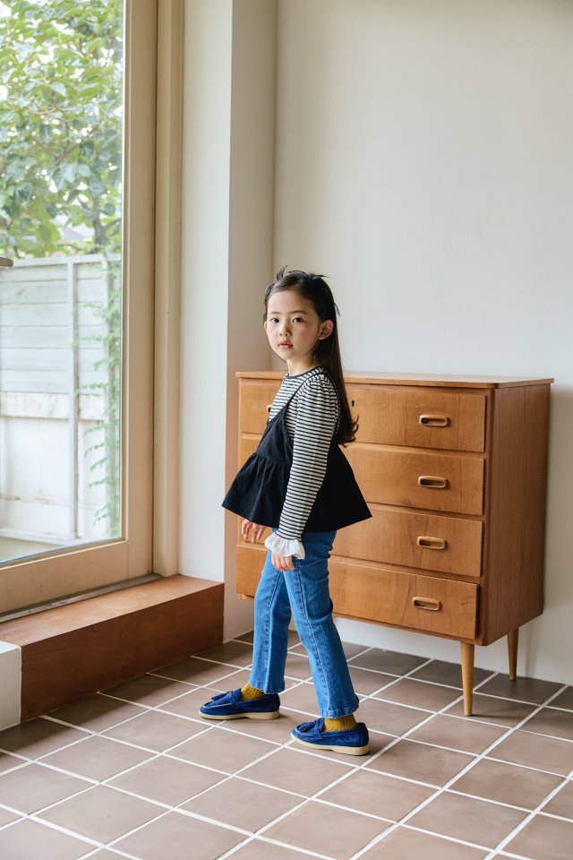 Mon Atelier - Korean Children Fashion - #fashionkids - Initial Bootcut Pants - 8