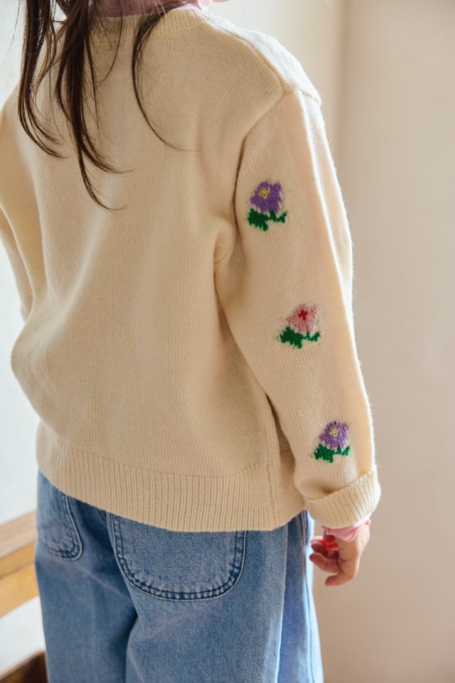 Mon Atelier - Korean Children Fashion - #fashionkids - Beauté Cardigan - 7