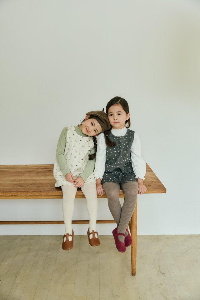 Mon Atelier - Korean Children Fashion - #kidsshorts - A Flower One-piece - 8