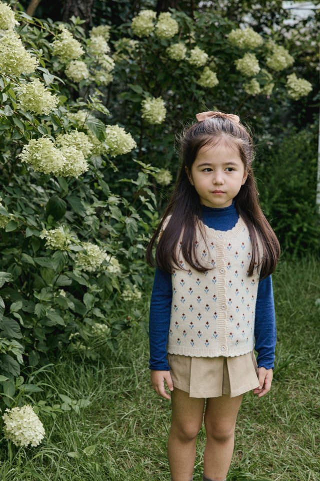 Mon Atelier - Korean Children Fashion - #kidsshorts - Tulip Vest - 4