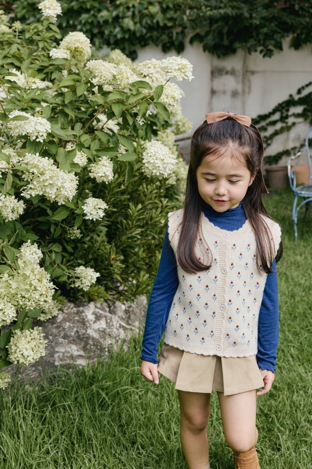 Mon Atelier - Korean Children Fashion - #kidzfashiontrend - Tulip Vest - 5