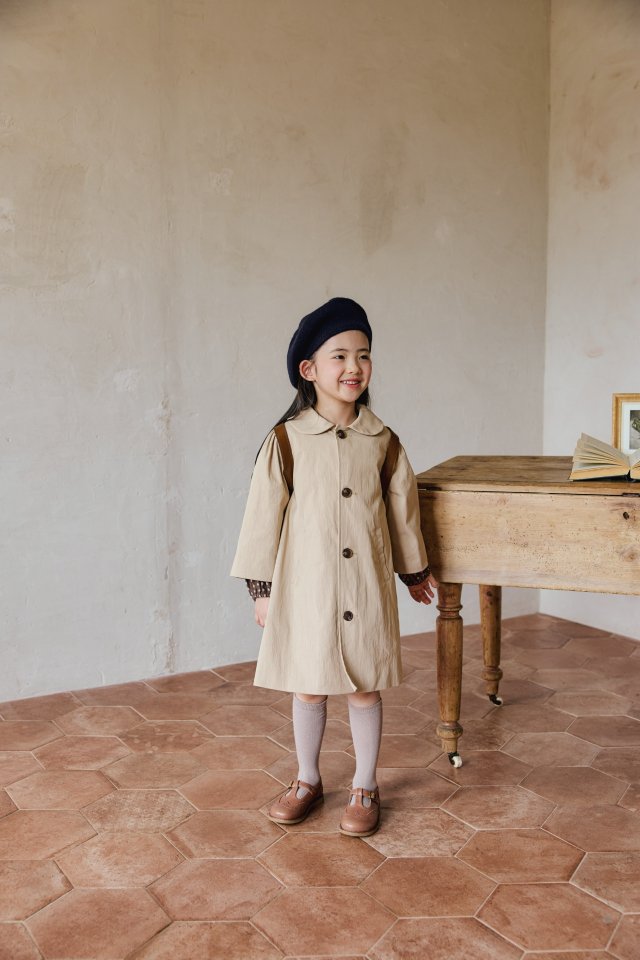 Mon Atelier - Korean Children Fashion - #kidzfashiontrend - Louis Autumn Coat - 9