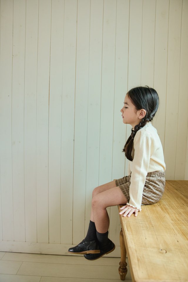 Mon Atelier - Korean Children Fashion - #littlefashionista - Frill Knit Top - 3