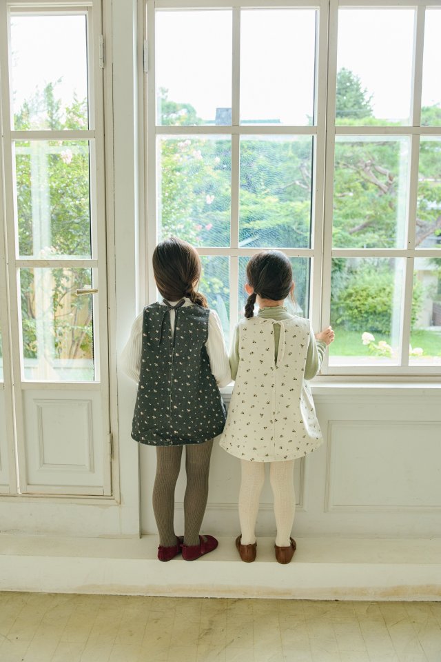 Mon Atelier - Korean Children Fashion - #littlefashionista - A Flower One-piece - 12