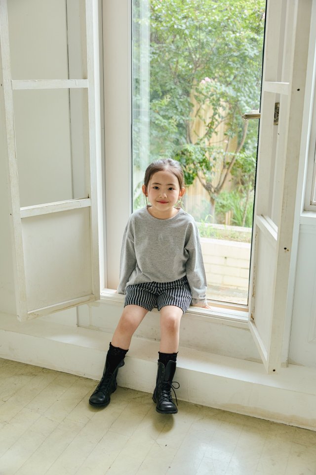 Mon Atelier - Korean Children Fashion - #magicofchildhood - Loose Long Tee - 10