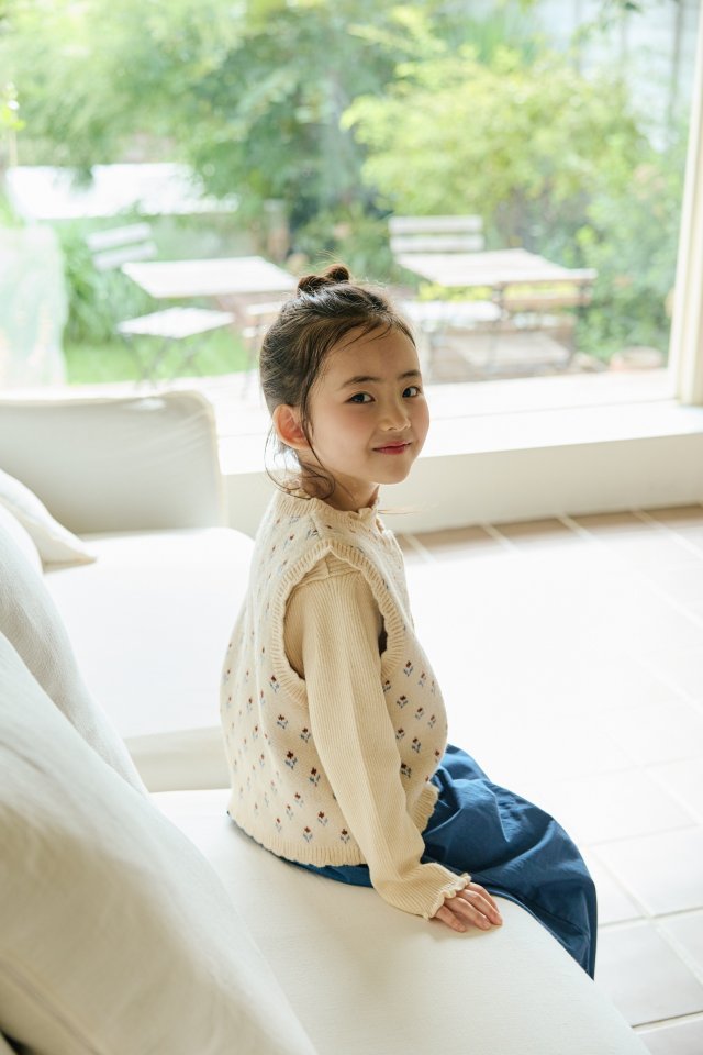 Mon Atelier - Korean Children Fashion - #magicofchildhood - Tulip Vest - 8