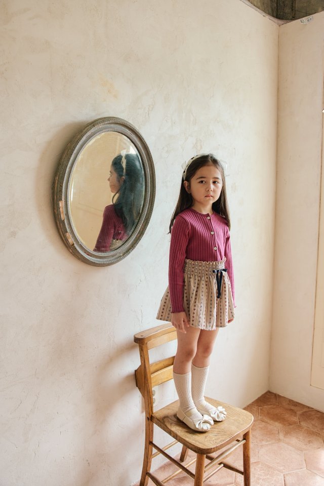 Mon Atelier - Korean Children Fashion - #magicofchildhood - Crop Cardigan - 6