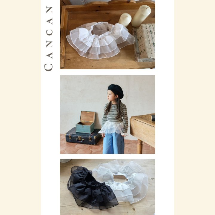 Cancan Layered Skirt by Mon Atelier for Child - view 1