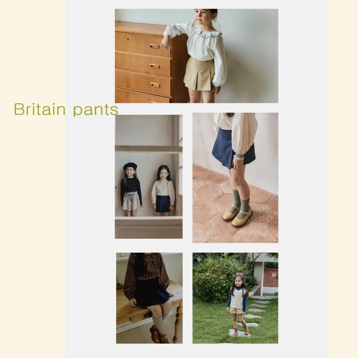 Mon Atelier - Korean Children Fashion - #minifashionista - Britton Pleated Pants
