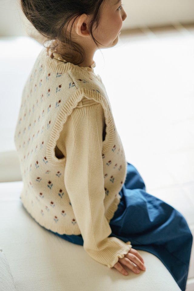 Mon Atelier - Korean Children Fashion - #minifashionista - Tulip Vest - 9