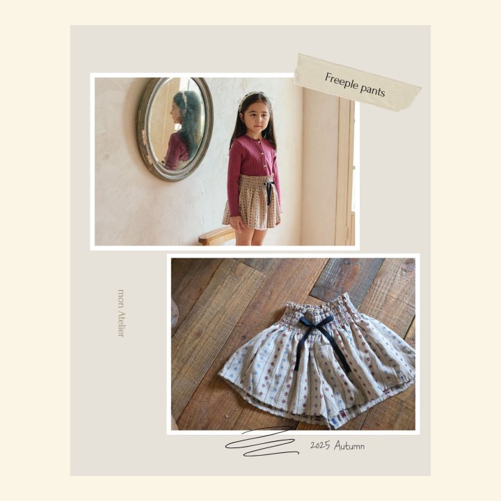 Mon Atelier - Korean Children Fashion - #prettylittlegirls - Frill Pants