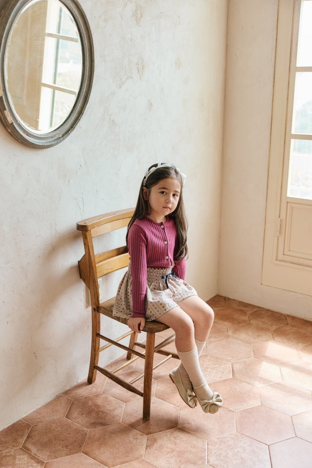 Mon Atelier - Korean Children Fashion - #prettylittlegirls - Crop Cardigan - 8