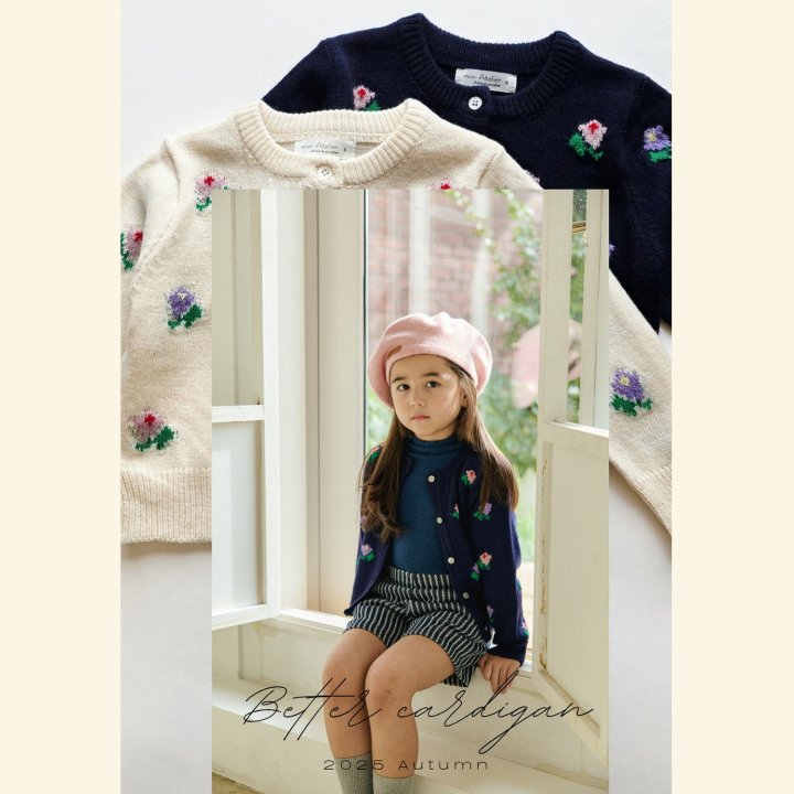 Mon Atelier - Korean Children Fashion - #prettylittlegirls - Beauté Cardigan
