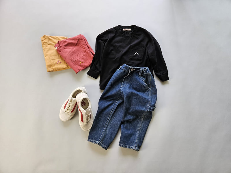 Mooi Store - Korean Children Fashion - #Kfashion4kids - Pocket Embroidery Tee - 3