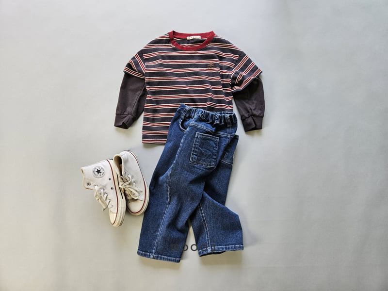 Mooi Store - Korean Children Fashion - #childrensboutique - Stripe Layered Tee - 4