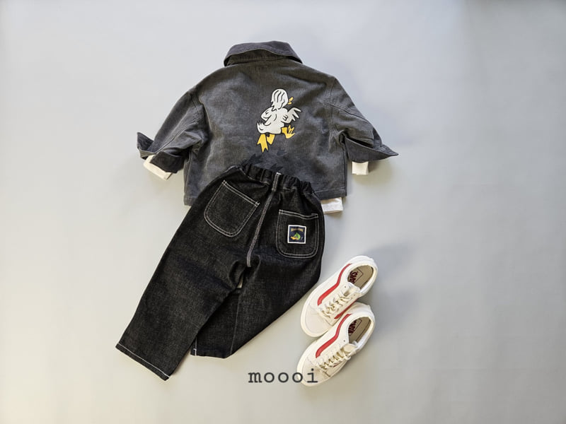 Mooi Store - Korean Children Fashion - #discoveringself - Double Knee Raw Denim Pants - 8