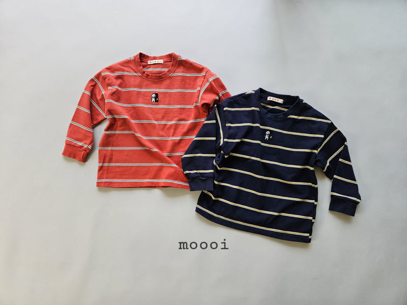 Mooi Store - Korean Children Fashion - #discoveringself - Dog Stripe R Tee - 6