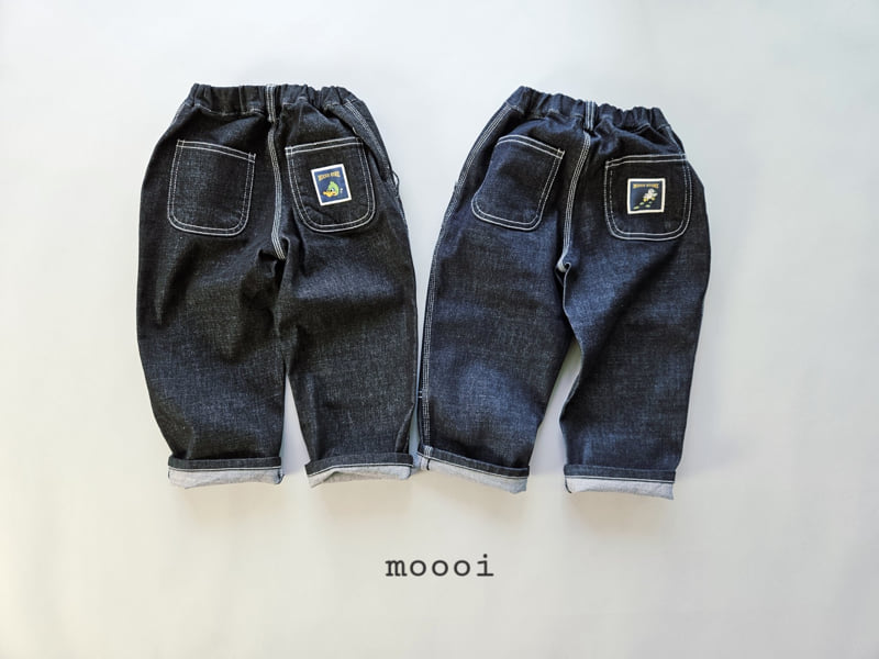 Mooi Store - Korean Children Fashion - #kidsshorts - Double Knee Raw Denim Pants - 10