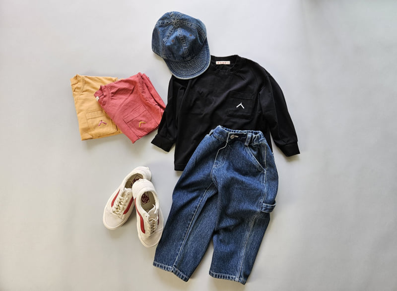 Mooi Store - Korean Children Fashion - #Kfashion4kids - Pocket Embroidery Tee - 4
