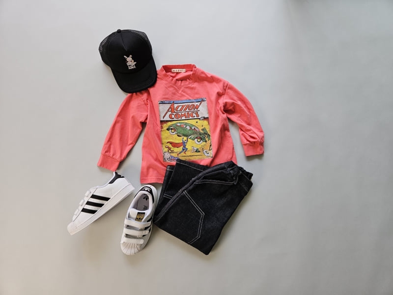 Mooi Store - Korean Children Fashion - #littlefashionista - Action Hero Print Tee - 3