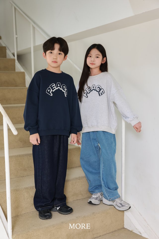 More - Korean Children Fashion - #childofig - Wide Denim Pants - 10