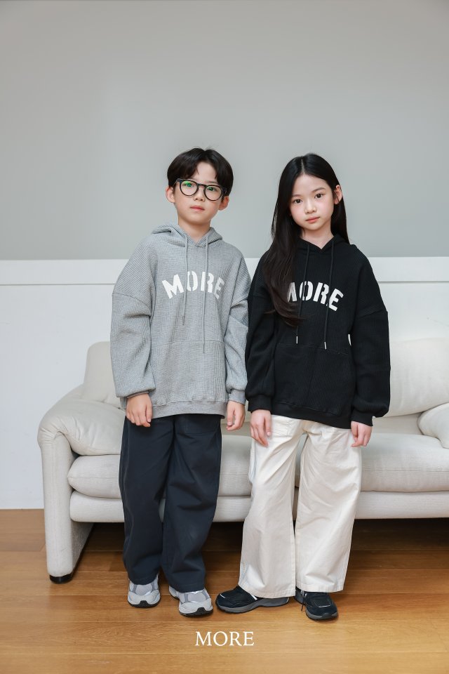 More - Korean Children Fashion - #designkidswear - Waffle Hoodie - 3