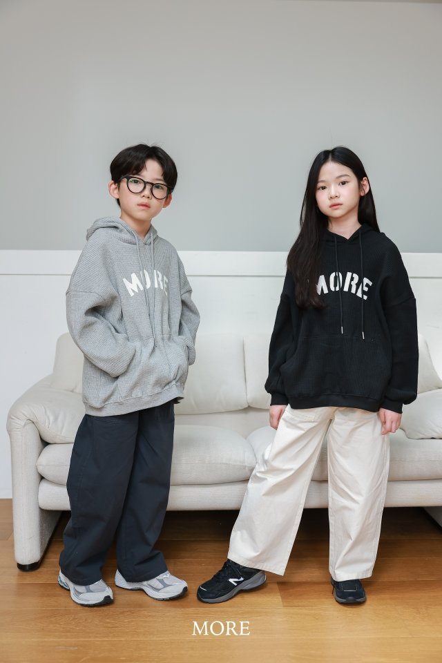 More - Korean Children Fashion - #fashionkids - Waffle Hoodie - 5