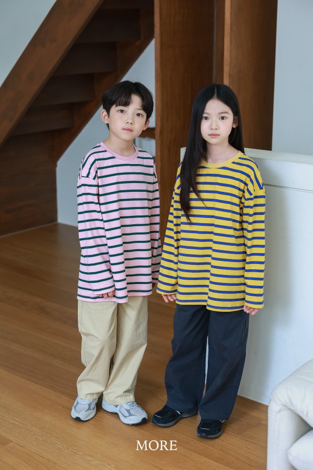 More - Korean Children Fashion - #kidsshorts - Marine ST Tee - 11