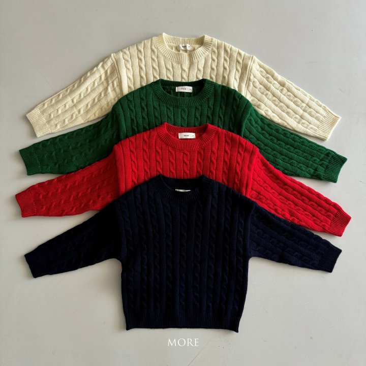 More - Korean Children Fashion - #kidsstore - Cable Knit