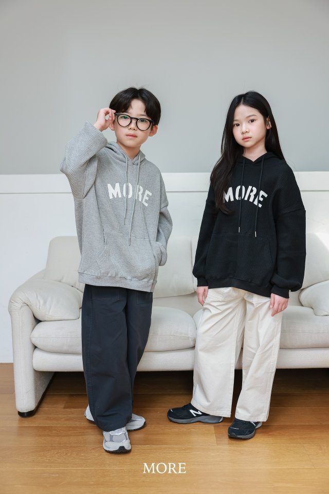 More - Korean Children Fashion - #kidzfashiontrend - Waffle Hoodie - 8