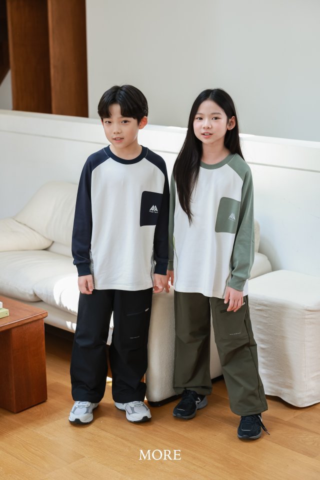 More - Korean Children Fashion - #littlefashionista - Hiker Raglan Tee - 8